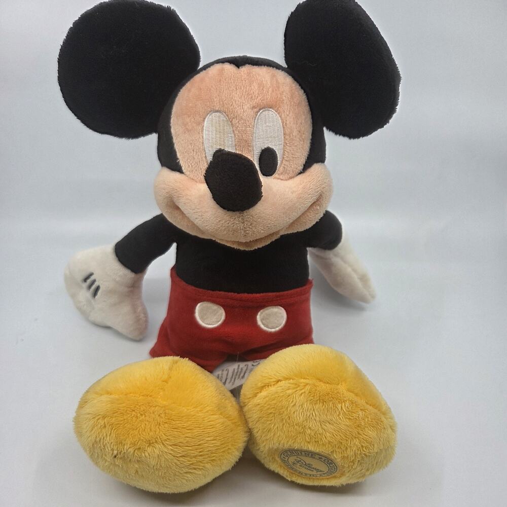 Disney Store Mickey Mouse Plush 15" Genuine Original Authentic Stuffed Animal To